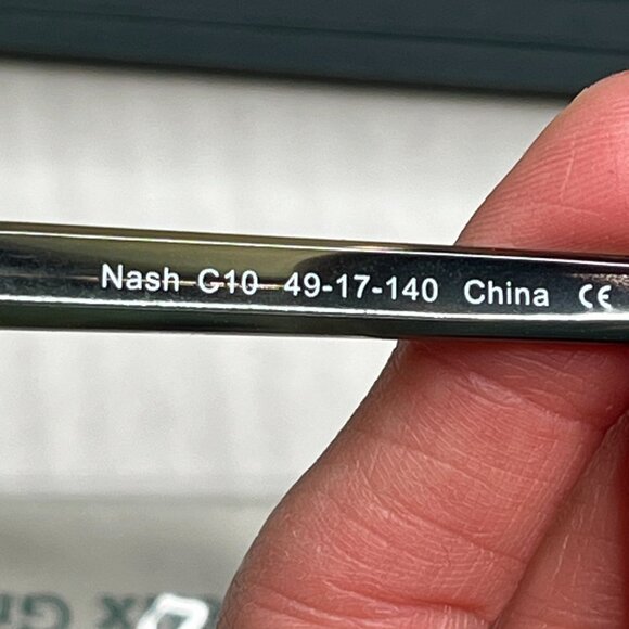 Felix Gray Nash Blue Light Glasses Artichoke Tortoise Acetate Computer 49-17-140 - Picture 9 of 10